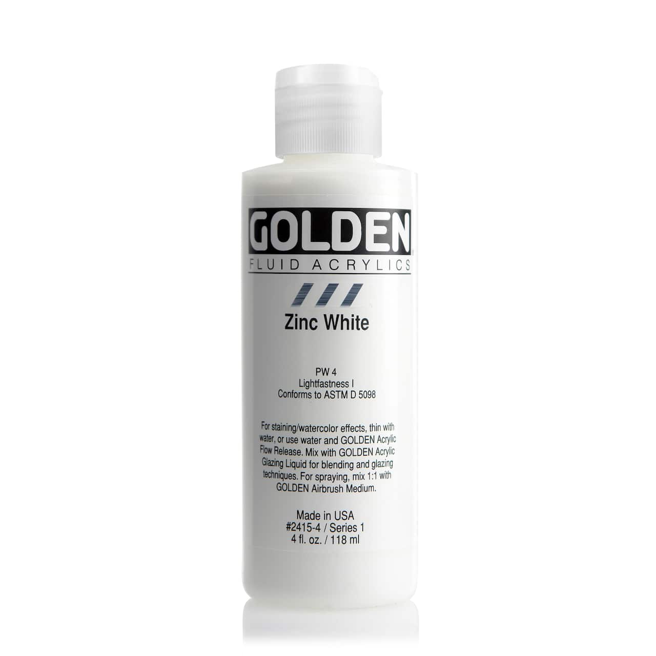 Peintures acryliques fluides de Golden, 118 ml
